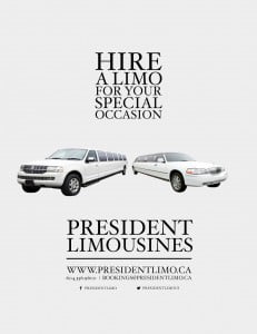 Brochure President Limousine Vancouver BC 2015